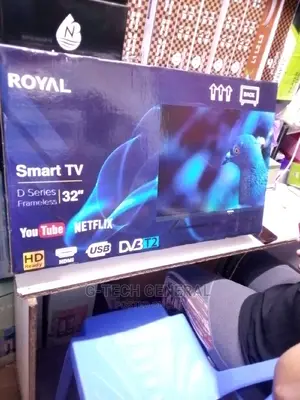 Royal 32" Inch Frameless SMART TV USBHDMI Inbuiltdecoder