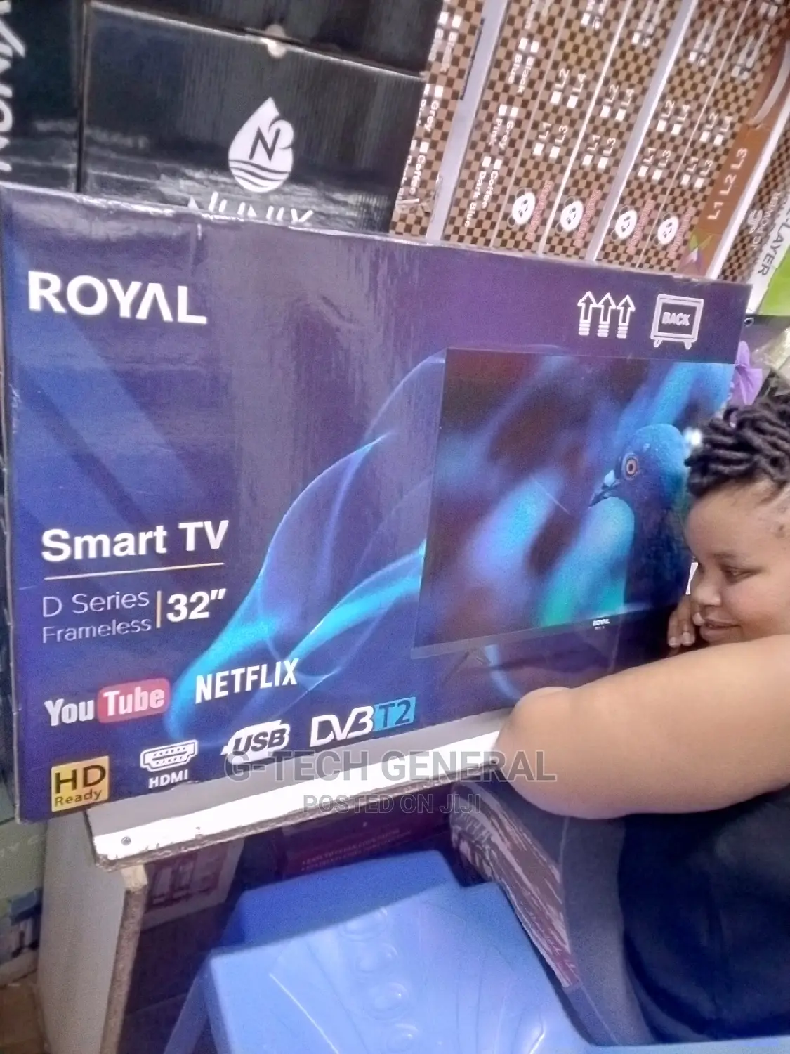 Royal Tv,Smart Android,Built in Decoder, Youtube