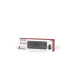 Promate Lightweight Keyboard Mouse Combo With Ergonomic 5-