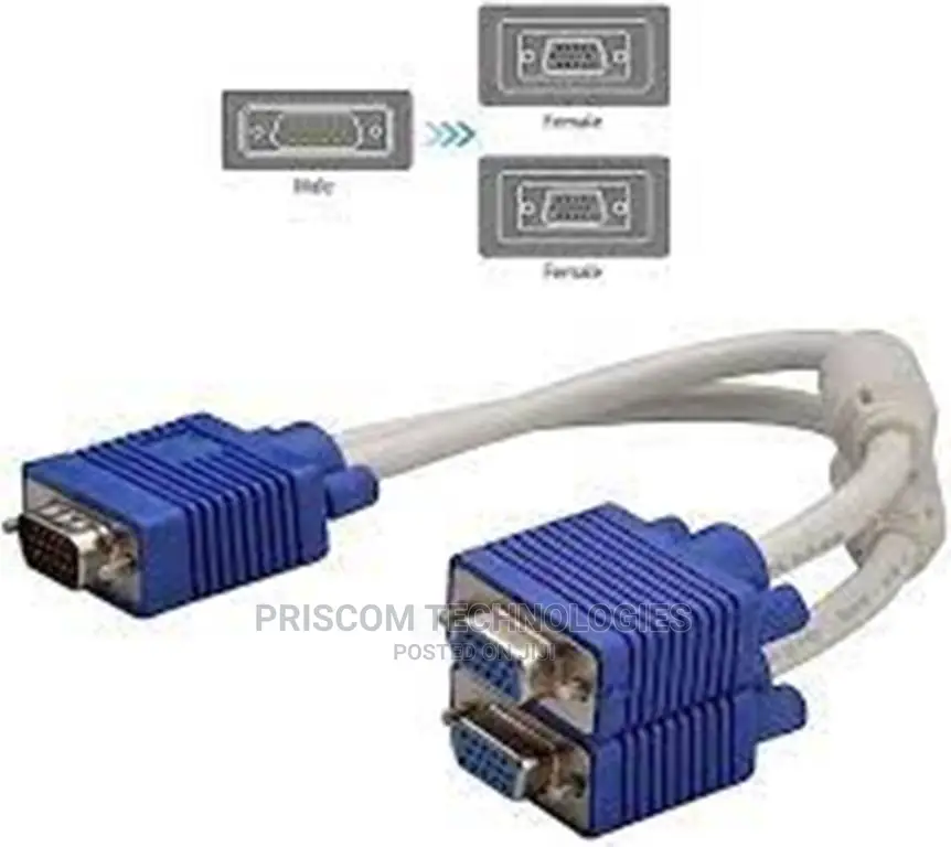 Two Way VGA Splitter, 1X2 VGA Splitter, VGA Splitter