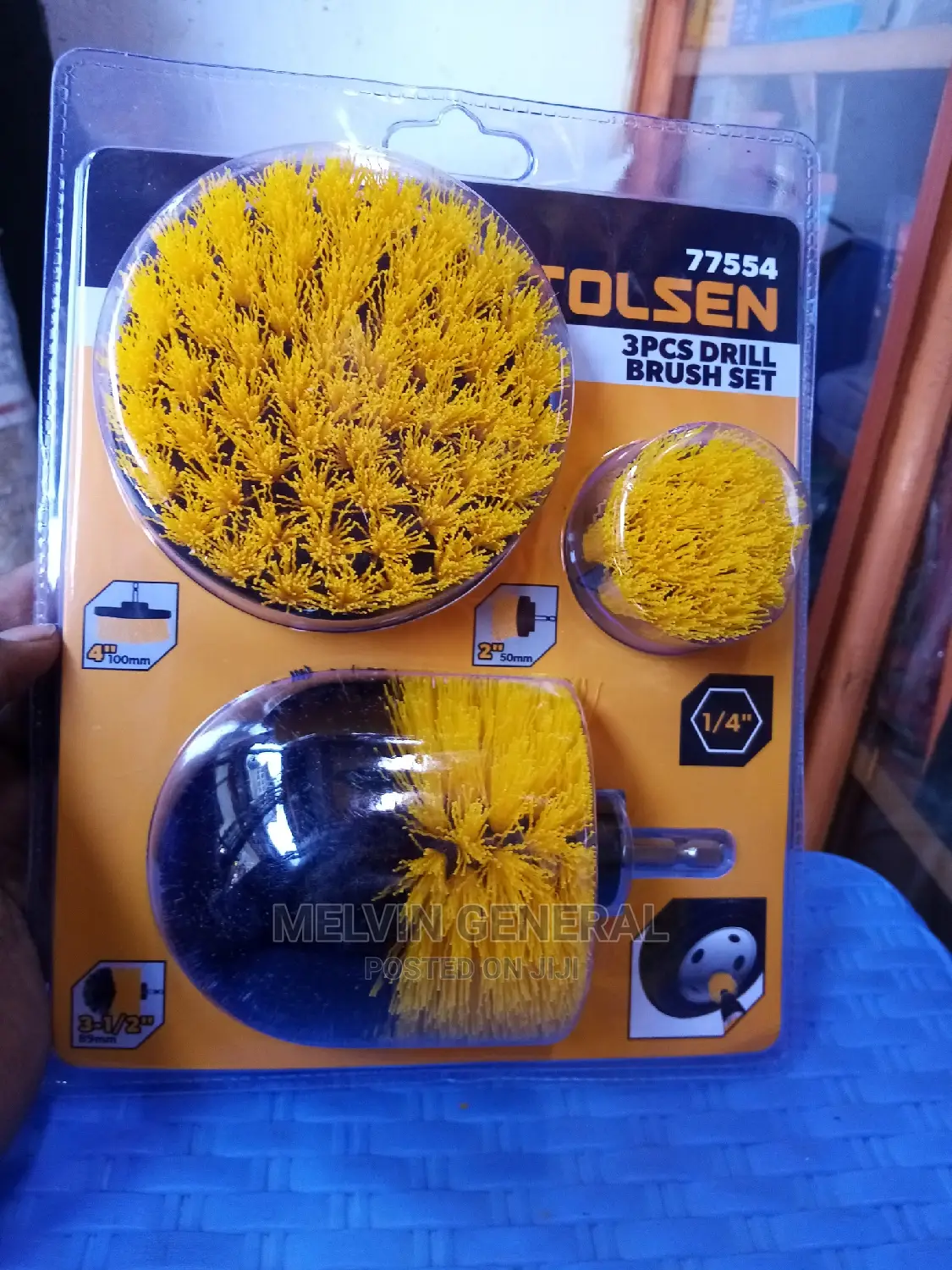 Toolseen Drill Brush Set