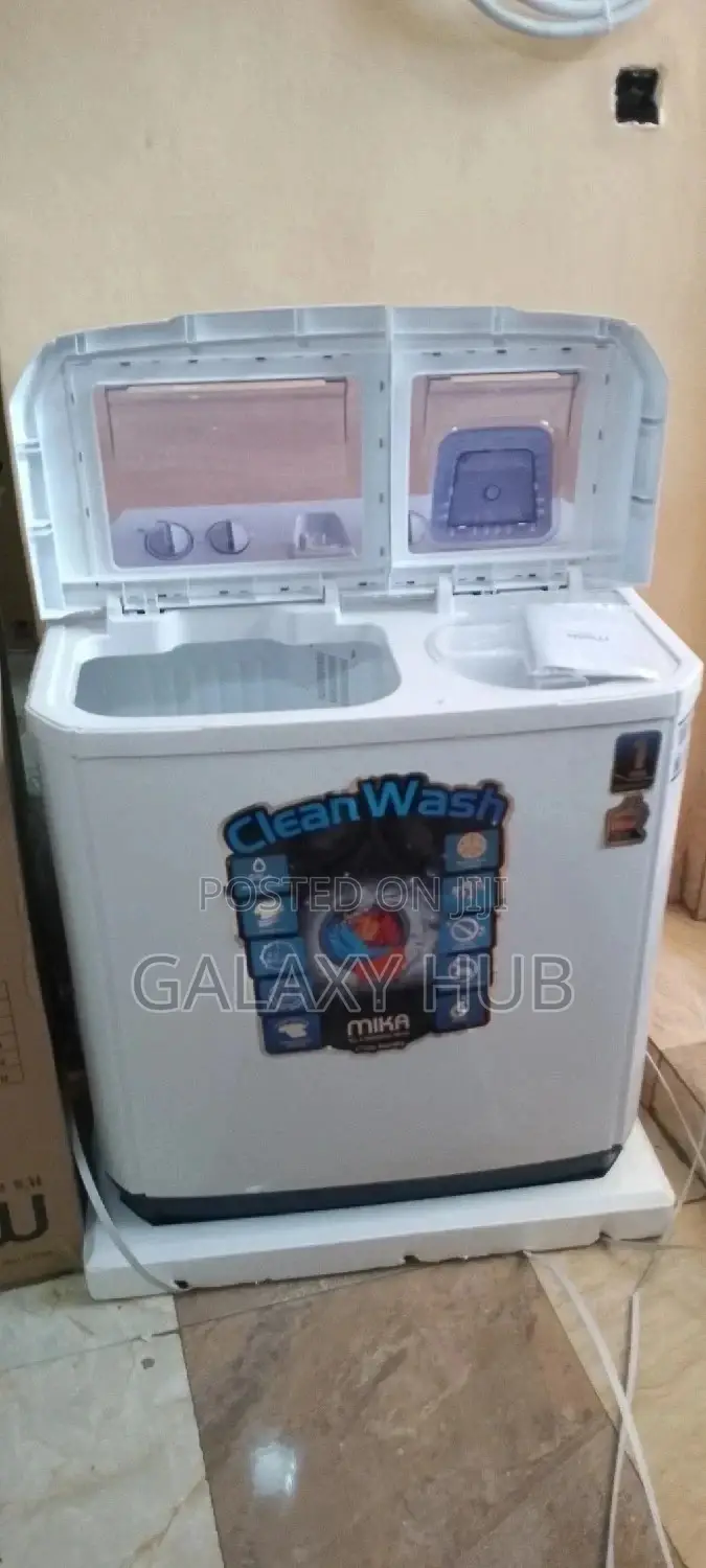 Mika 10kg Twin Tub Semi Automatic Top Load Washing Machine