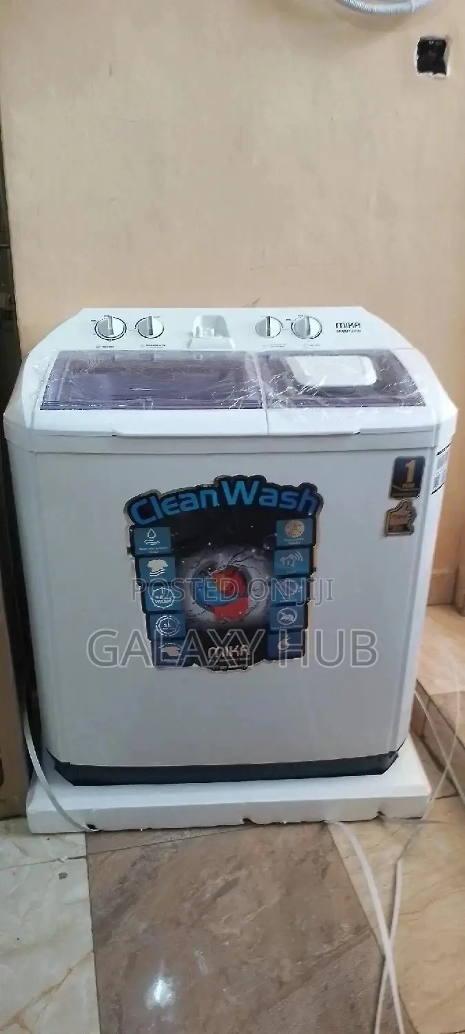 Mika 10kg Twin Tub Semi Automatic Top Load Washing Machine