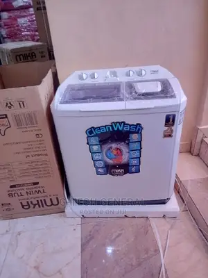 Mika Mwm12110 - Twin Tub Washing Machine, 10kg - White