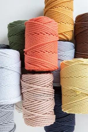 3 Mm Macrame Cords / Yarn - 100m Long