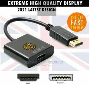 Display Port Male to HDMI Cable Converter Adapter for PC