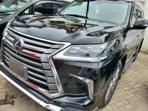 Matt Black 2017 Lexus LX - Stylish SUV