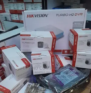 16 Channels Hd Turbo CCTV Camera Full Package Kit -16 Camera