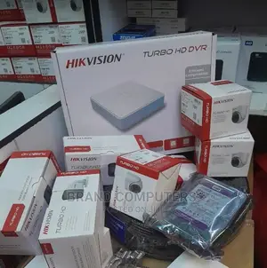 Hikvision Sixteen CCTV Cameras Complete Pack With 16 Cameras