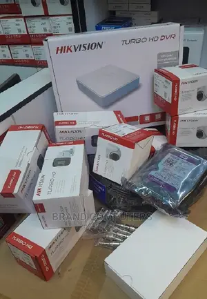 Sixteen Full Kit 16channel Hikvision With 16 Hd CCTV Cameras