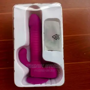 8" G-Spot Vibrator With Remote - Purple