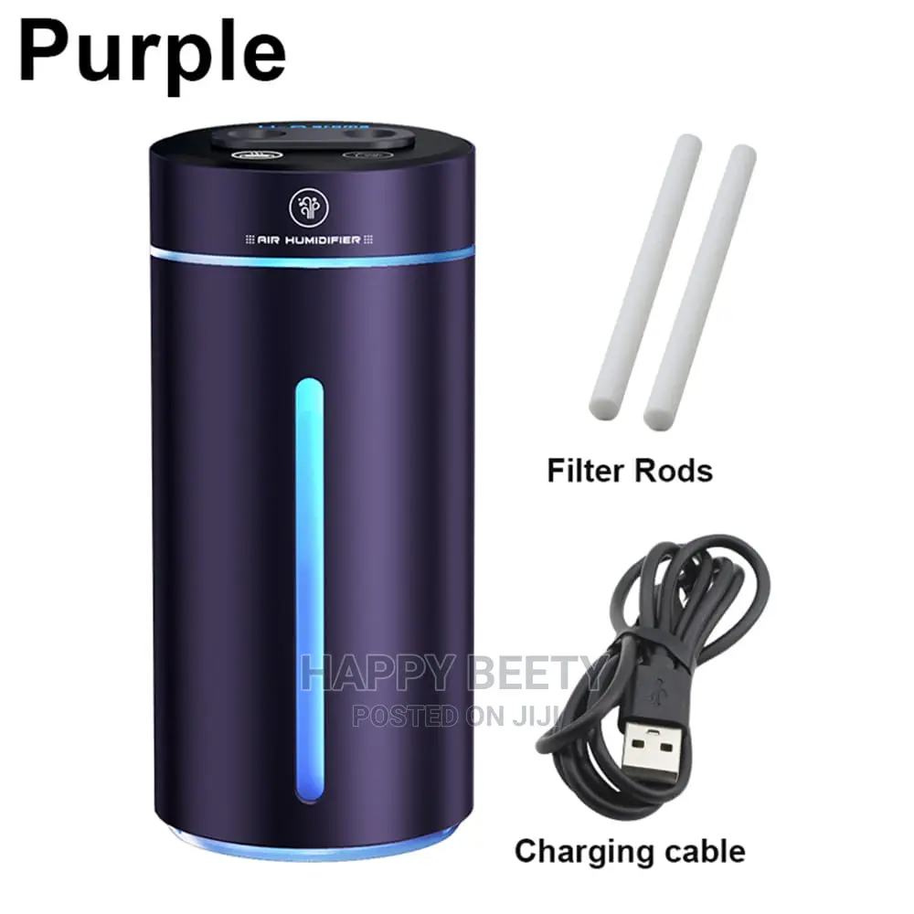 Upgraded Rechargeable Car Humidifier