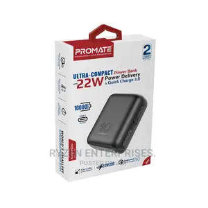 Promate 10000mah Magneoc Wireless Charging Powerbank.