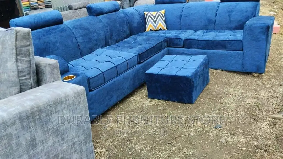 6 Seater L Shape Back Permanet