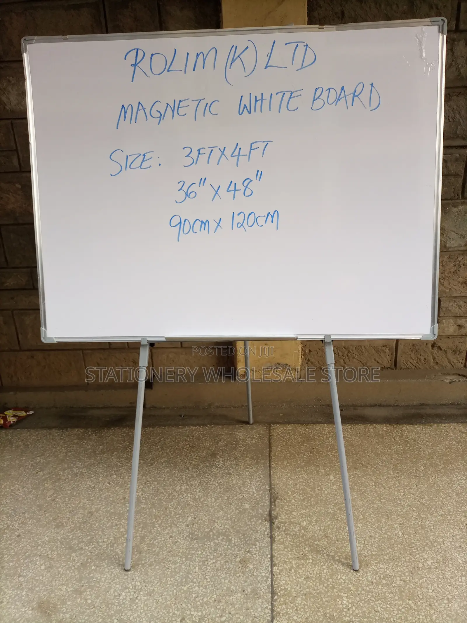 Portable White Board With Stand
