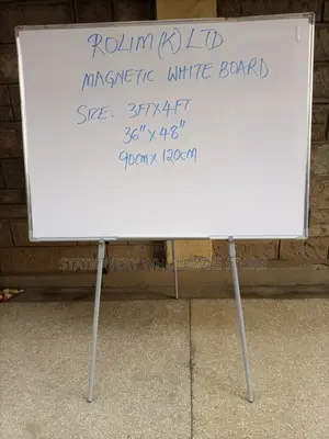 Portable White Board With Stand