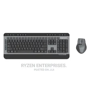 Promate Portable Wireless Slim Media Keyboard Mouse Combo