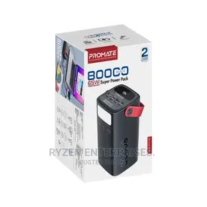 Promate 80000mah Powerpack With 65WPD.