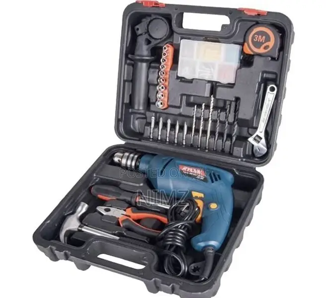 Ryobi 550 Watts Corded Impact Drill Kit With Accessories