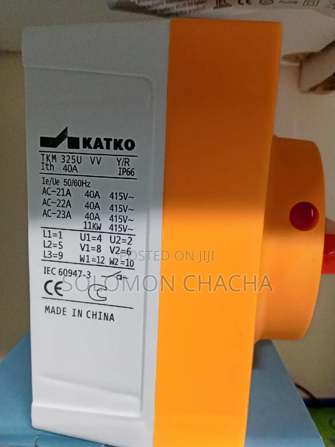 Katko 40A Change Over Switch