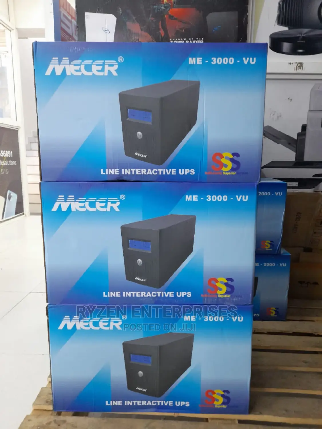 3kva Ups Mecer- Line Interactive