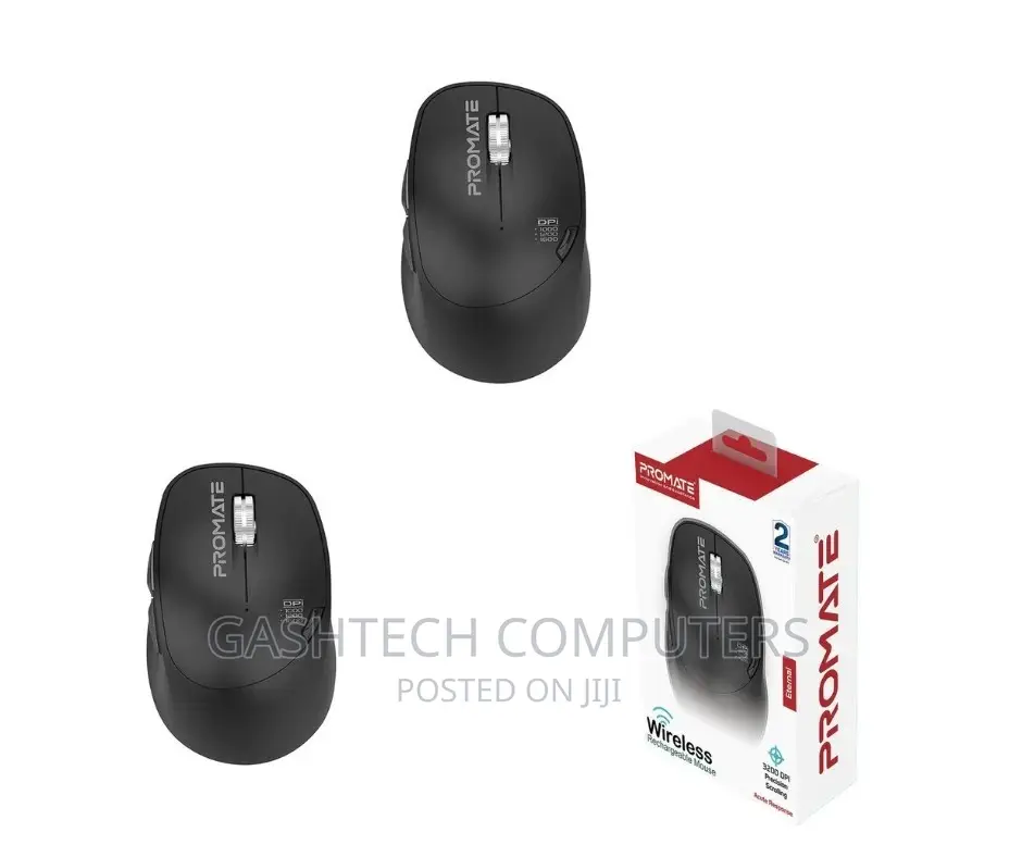 Promate 1600 DPI Sleek Wireless Rechargeable Mouse