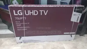 LG 75 Inch UP77 Series4k UHD HDR Smart TV - Frameless