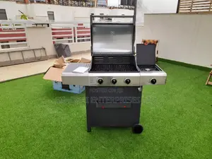 3 Burner Gas Barbecue Grill Withouside Burner