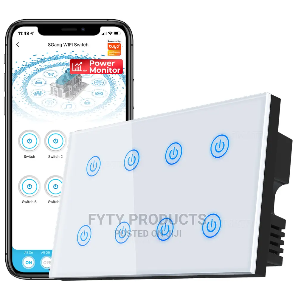 8 Gang Smart Switch
