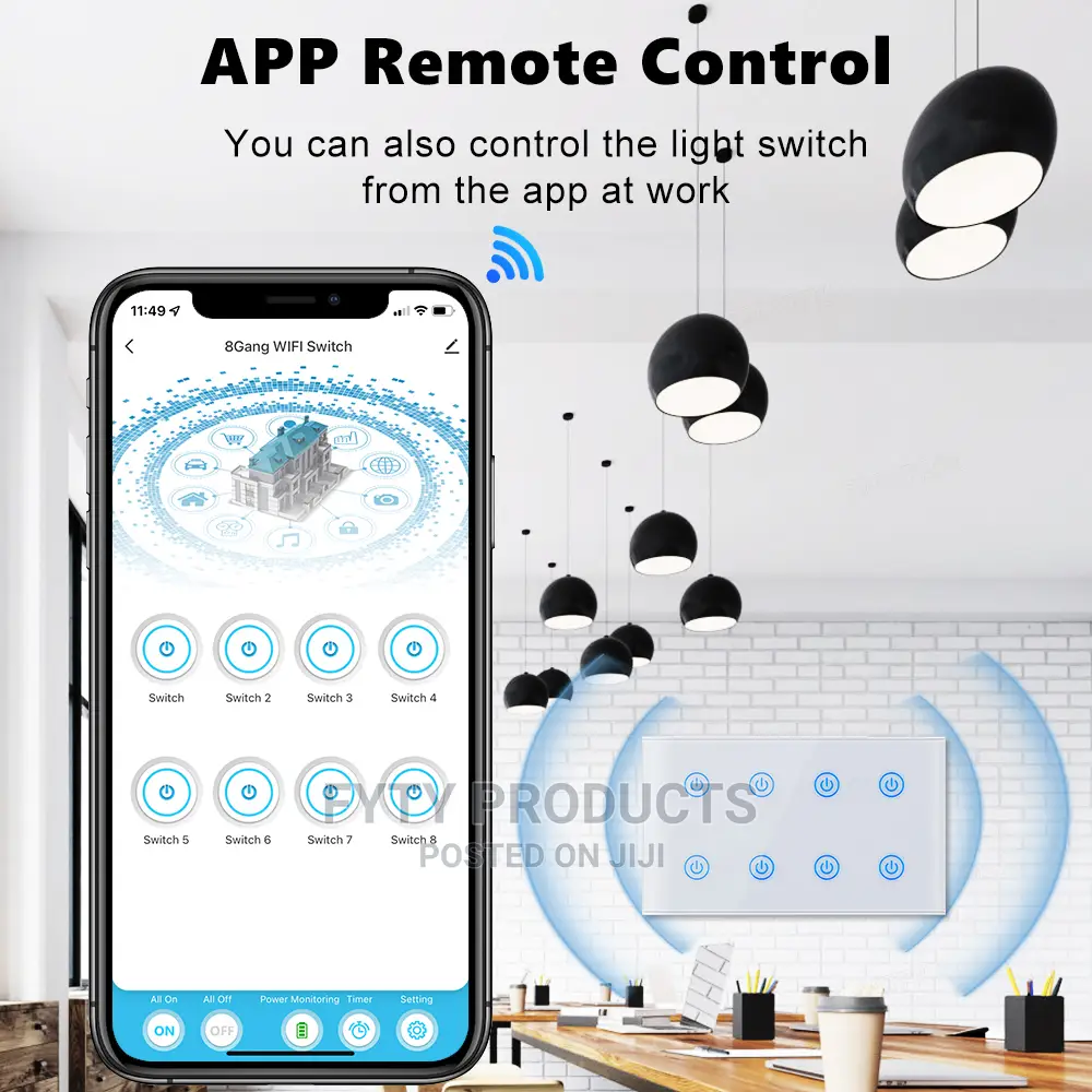 8 Gang Smart Switch