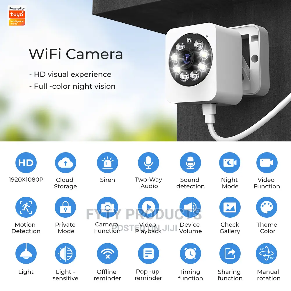 SMATRUL 1080p Camera Tuya Smart Indoor