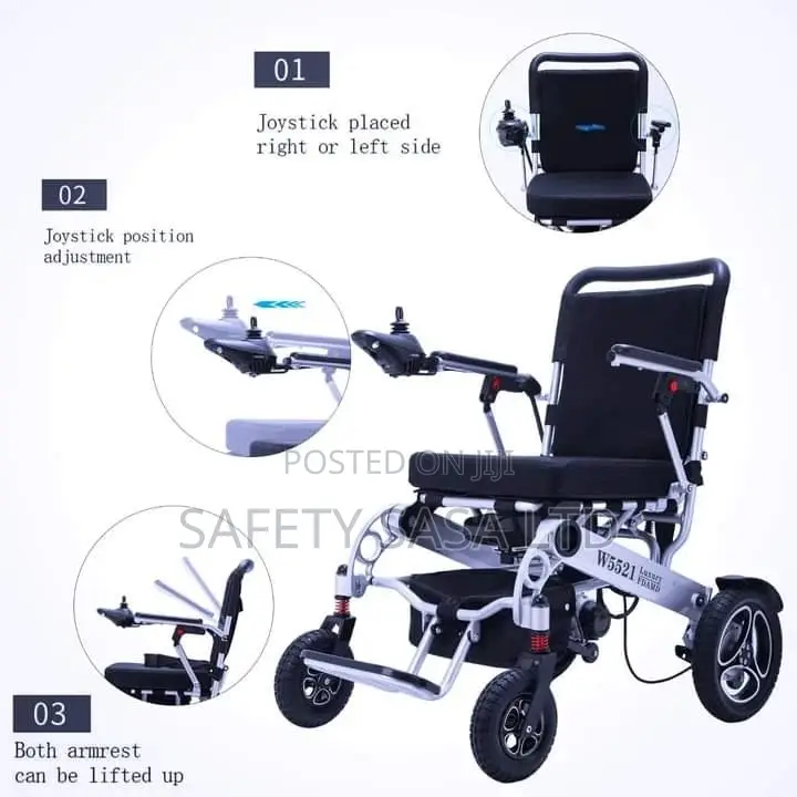Foldable Electric/ Motorized Wheelchair