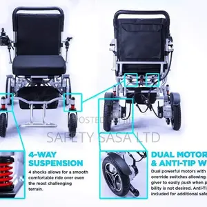 Foldable Electric/ Motorized Wheelchair