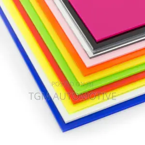 Perspex Sheet 3mm - Blue, Red, Green, Clear (1.22M X 2.44M)