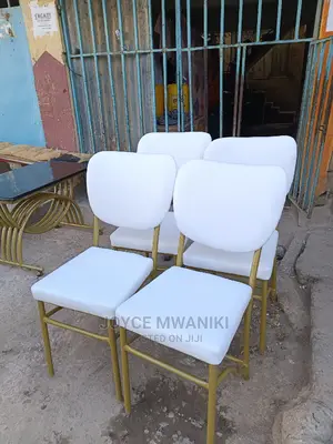Restaurant Low Chairs, White in Colour
