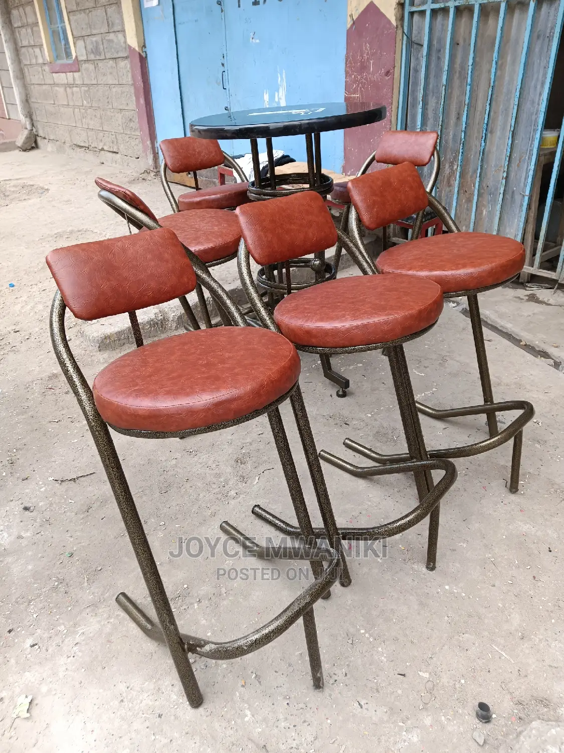 Restaurant Powder Coated Chairs.