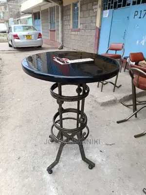 Powder Coated High Table for Restaurant.