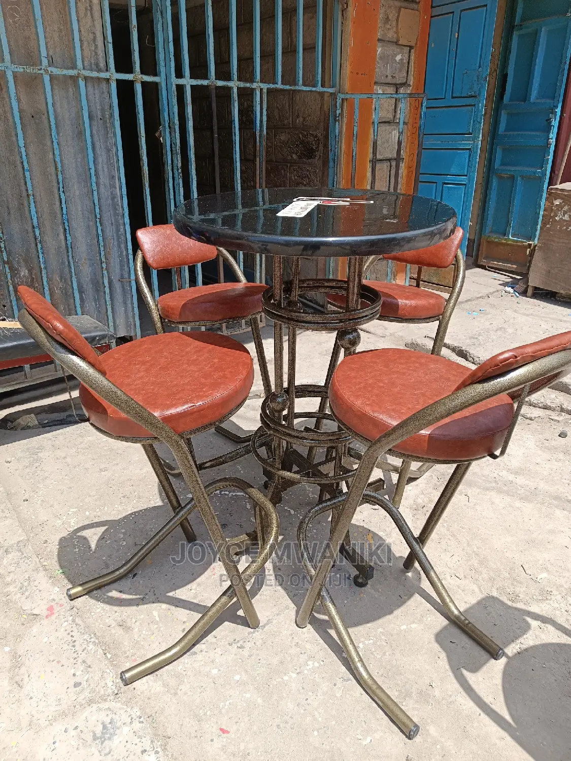 Powder Coated Restaurant Set Unique Design