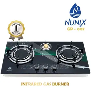 * Nunix 3 Burner Infrared Cooker 