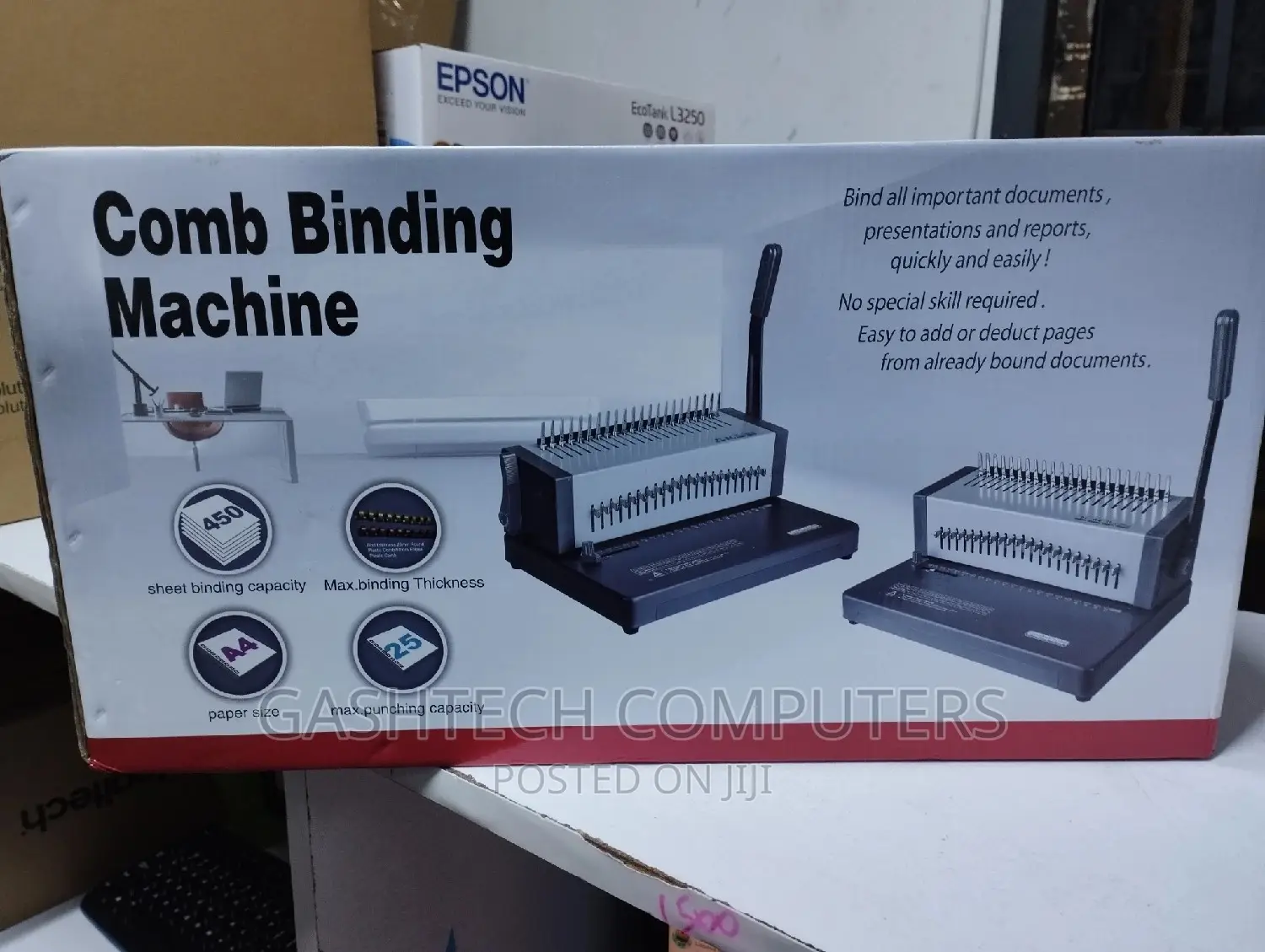 Heavy Duty Comb Binding Machine 2088c (2088c)