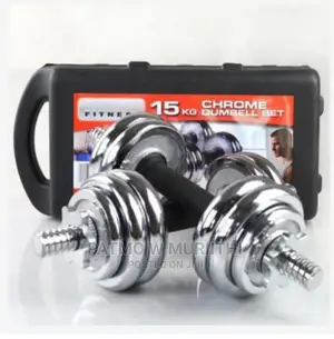 15kg Dumbbell Set in a Case
