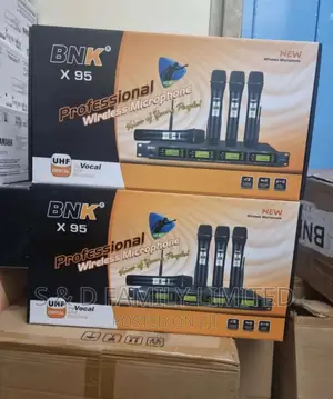 BNK 4 in 1 Wireless Microphone BNK X95