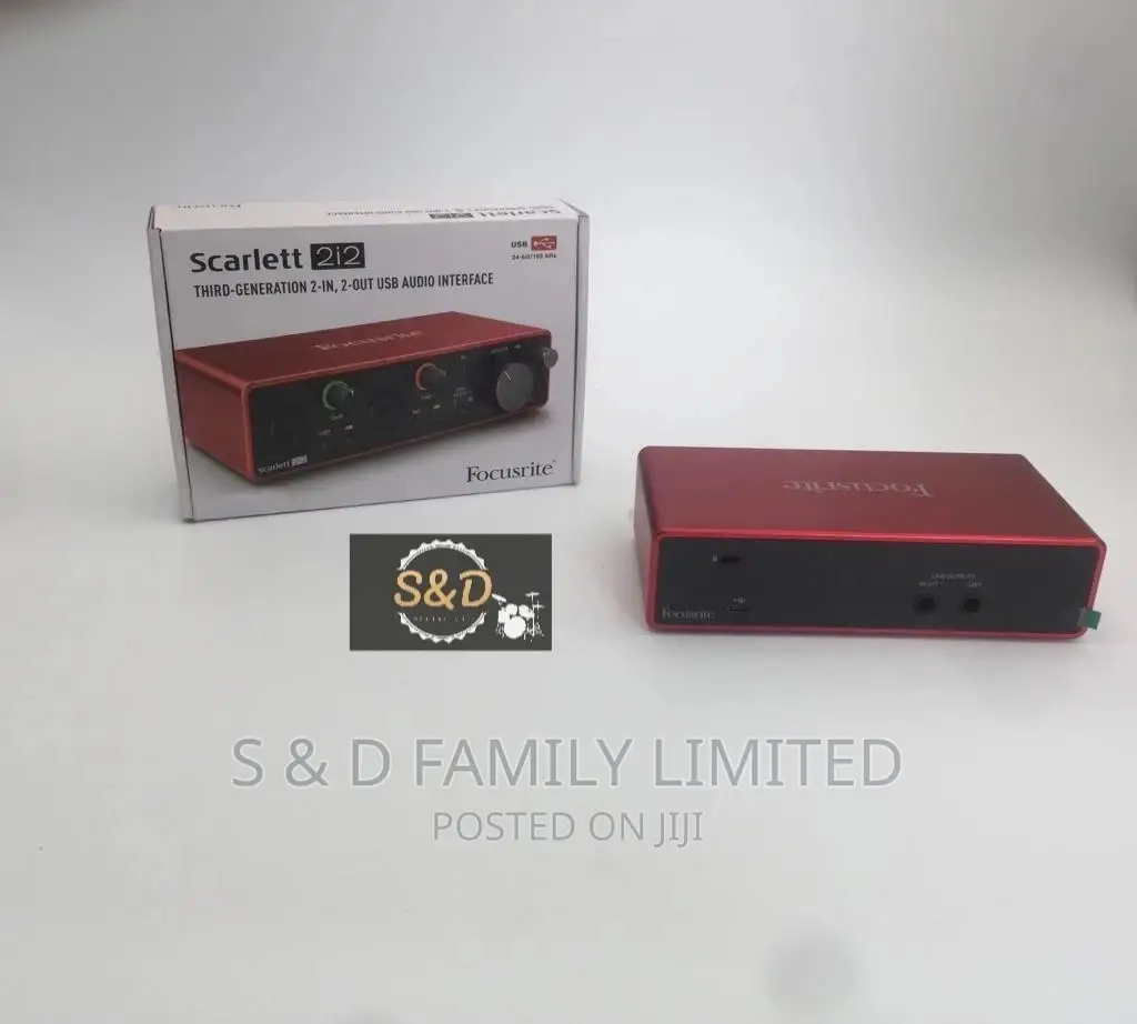 Scarlet 2i2 3rd Generation Soundcard USB Interface