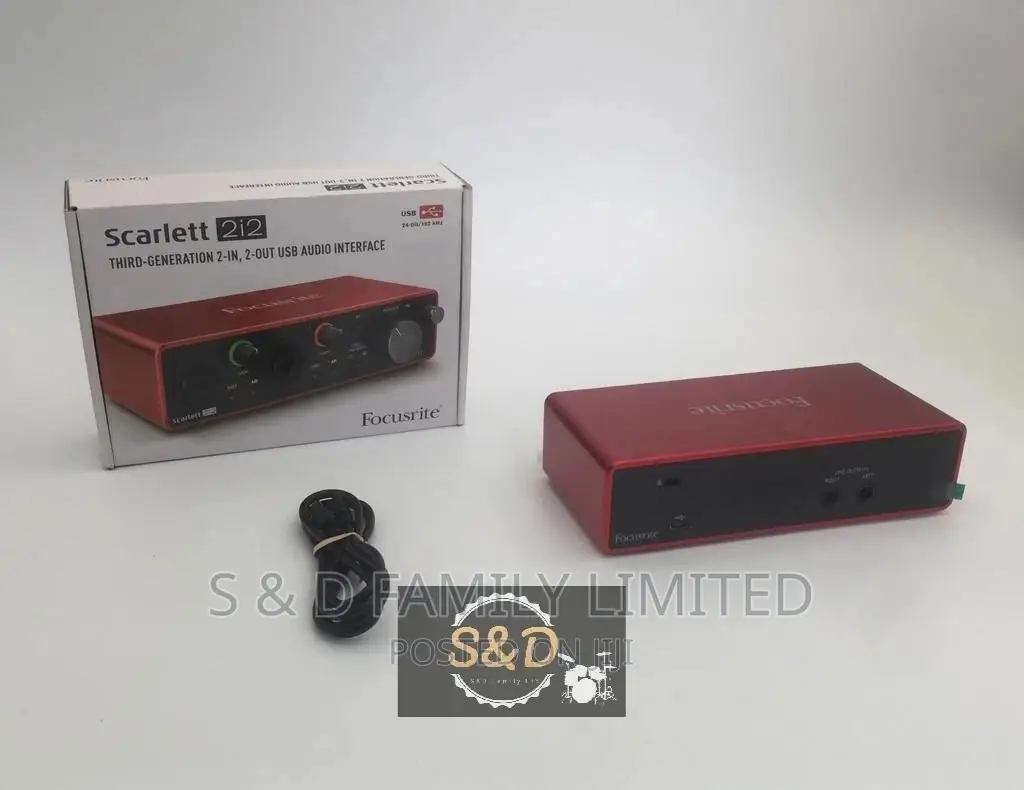 Scarlet 2i2 3rd Generation Soundcard USB Interface
