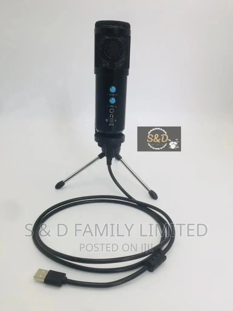 USB Condenser Microphone With Volume