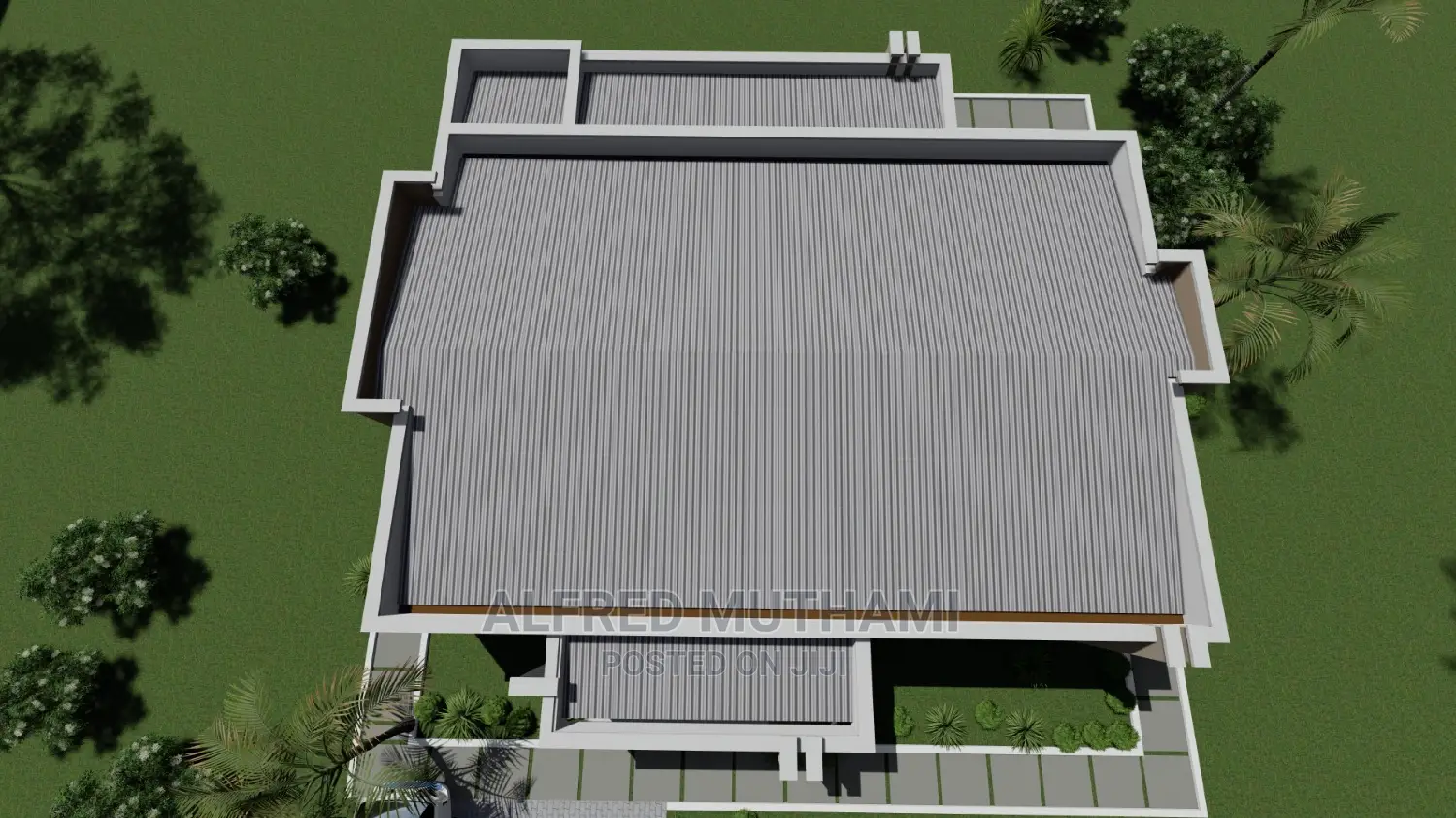 Hidden Roof Plan.