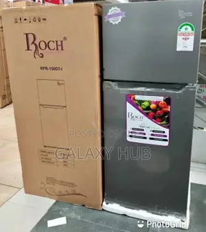 Roch RFR 150dt Double Door 118litrs Top Freezer Refrigerator