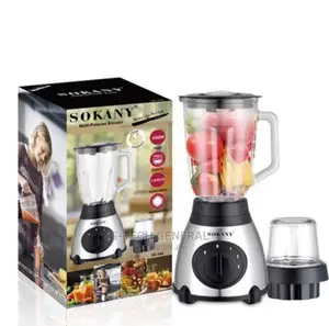 Generic Sokany 2in1 Electric Blender/Juicer-1.5l Glass Jar