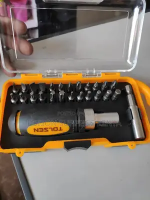 Tolsen Ratchet Screwdriver Bits Sets 26pcs - 20034 CRV Bits