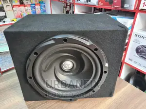 Brand New Kenwood 1000 Watts Bass Subwoofer With Cabinet